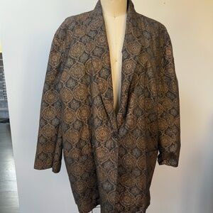 Vintage- Printed Blazer